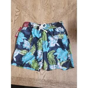 Swim trunks mens swim shorts above the knee